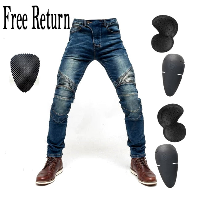 LOMENG Motorcycle Riding Jeans for Men Armored Pants India | Ubuy